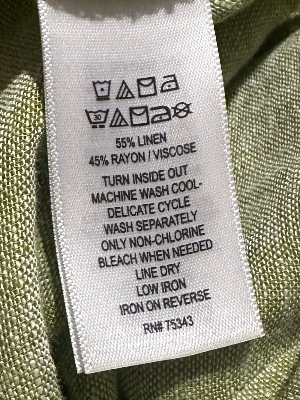Haute Hippie Linen-Blend Wide-Leg Apron Style Jumpsuit Romper Light Green Sz M - Picture 11 of 11